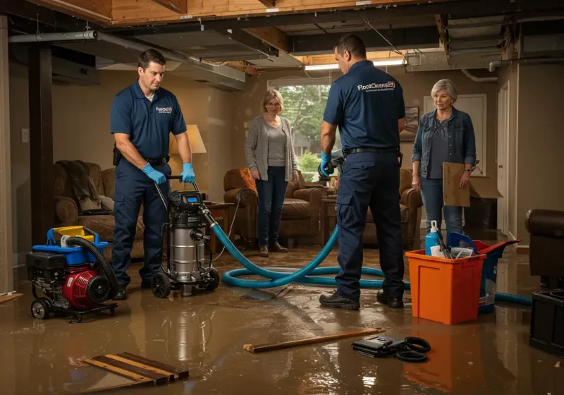 Basement Water Extraction and Removal Techniques process in Munford, AL