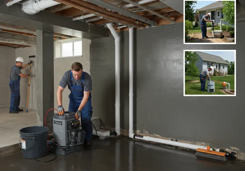 Basement Waterproofing and Flood Prevention process in Munford, AL